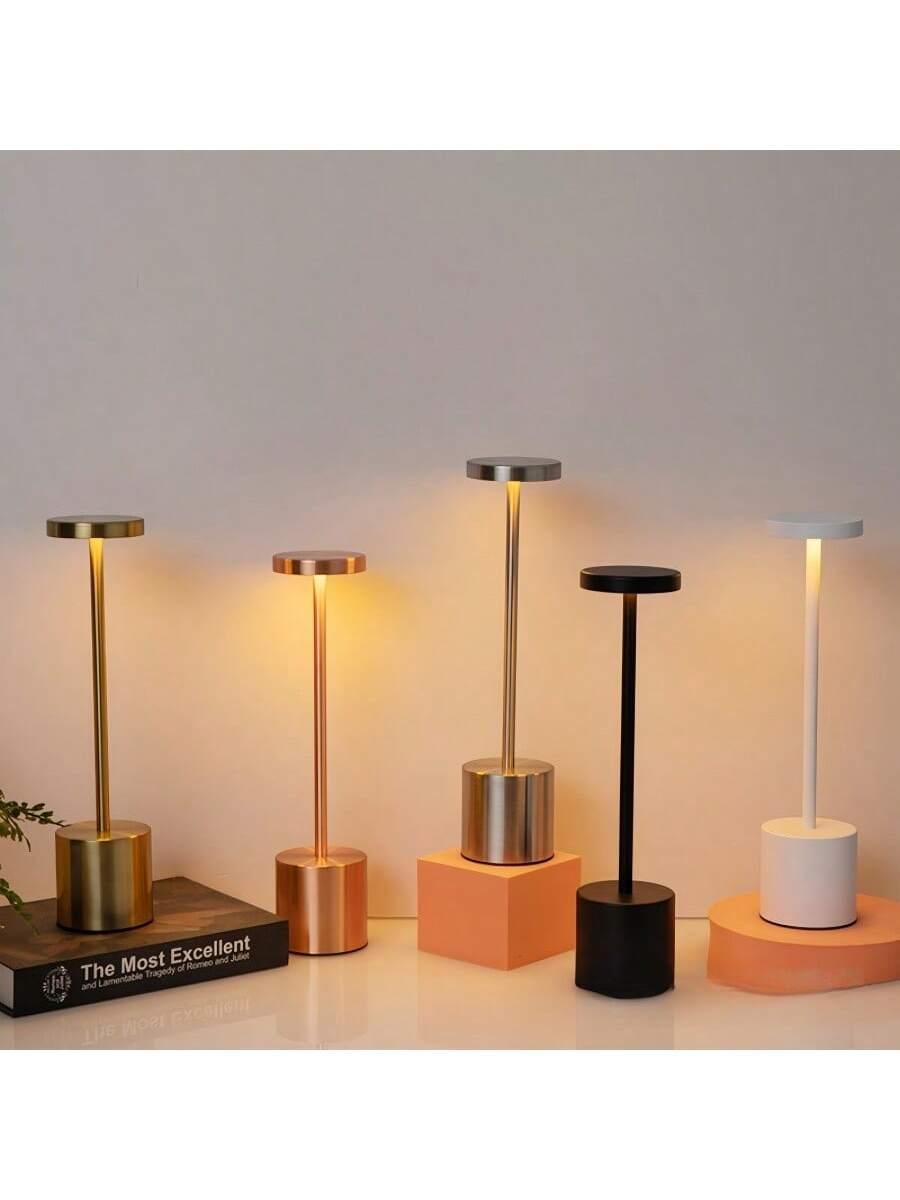 SHEIN CZARNA LAMPKA LED S07__35X8