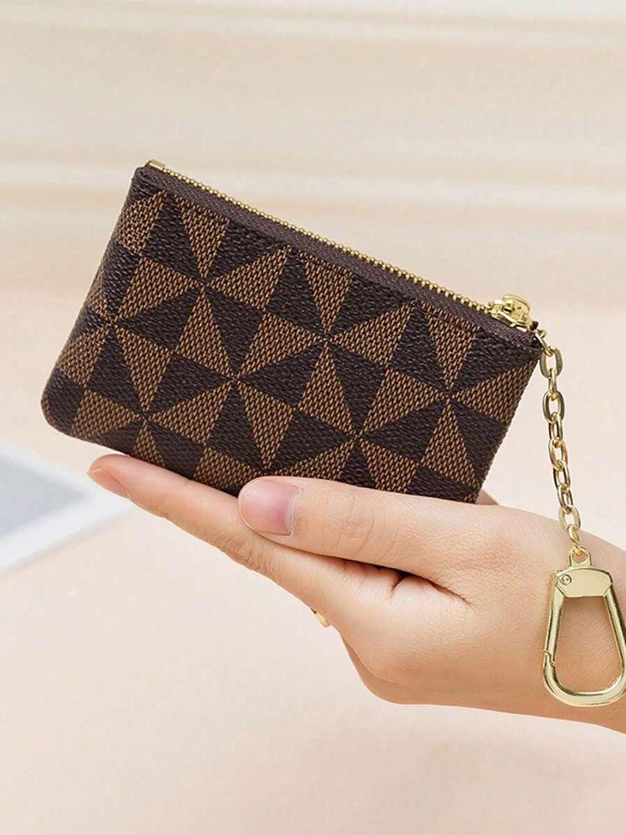 SHEIN MAŁA BRĄZOWA POTRMONETKA S07__11X7