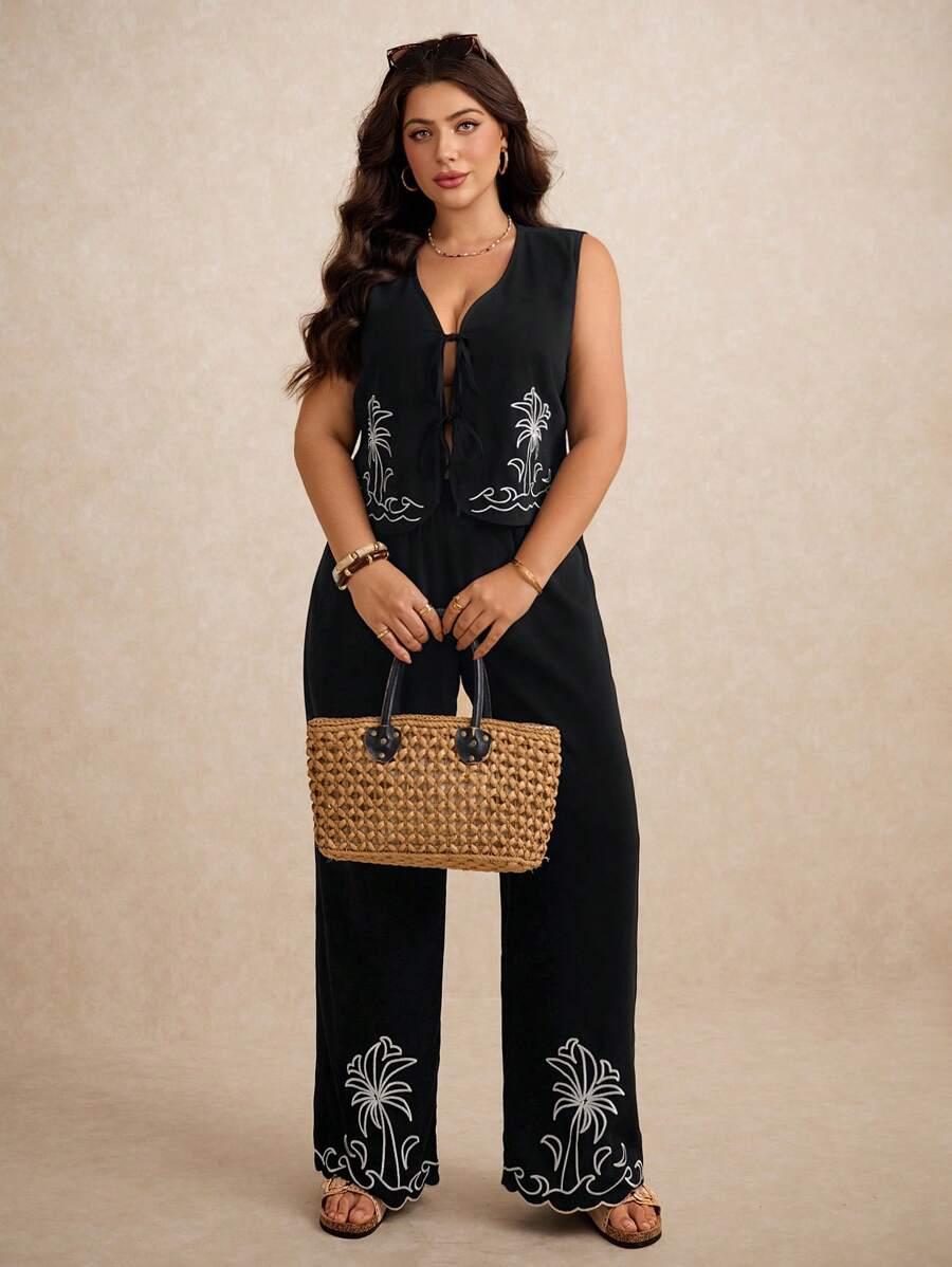 SHEIN BLUZKA SPODNIE KOMPLET S06__50