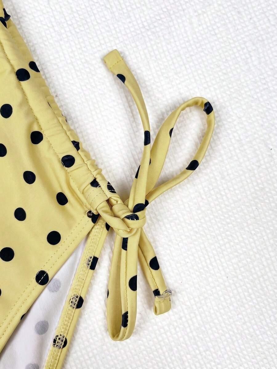SHEIN JEDNOCZĘŚCIOWY STRÓJ KĄPIELOWY S09__L