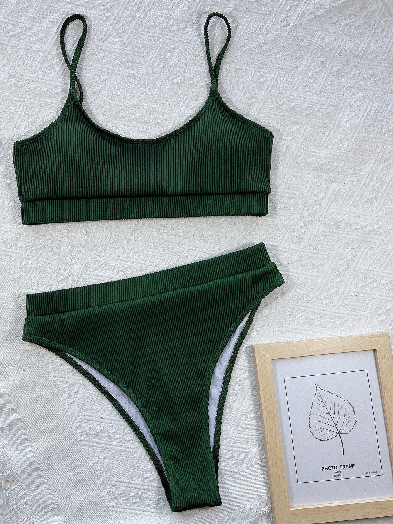 SHEIN DWUCZĘŚCIOWY STRÓJ KĄPIELOWY S09__M
