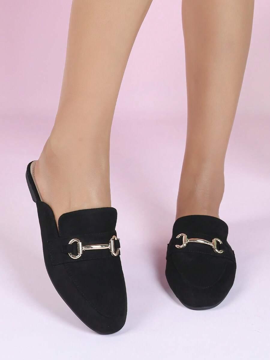 SHEIN CZARNE KLAPKI CASUAL S06__39