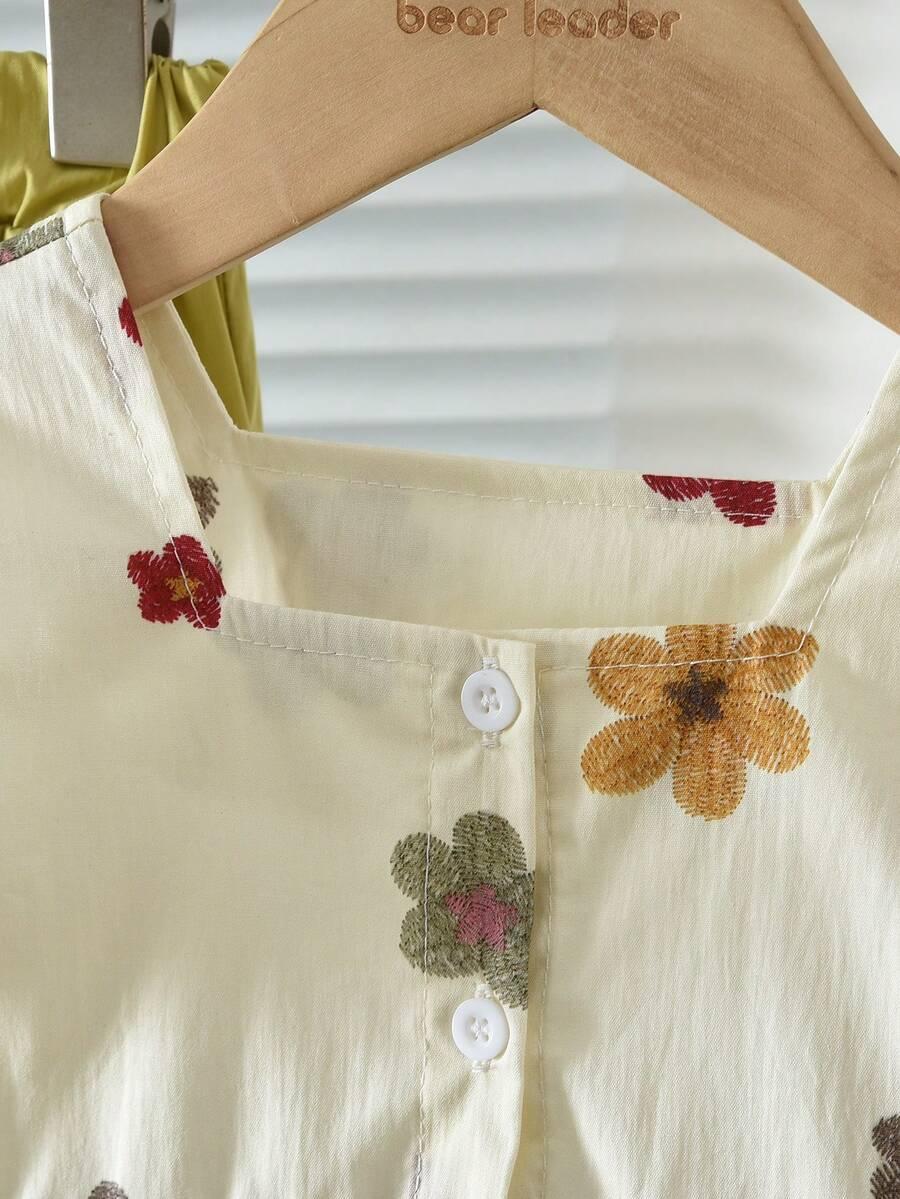 SHEIN BLUZKA SPODNIE KOMPLET S06__104-110