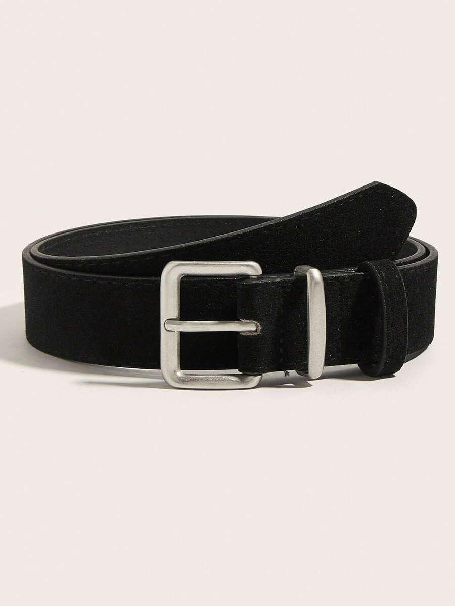SHEIN CZARNY PASEK KLAMRA S07__OS