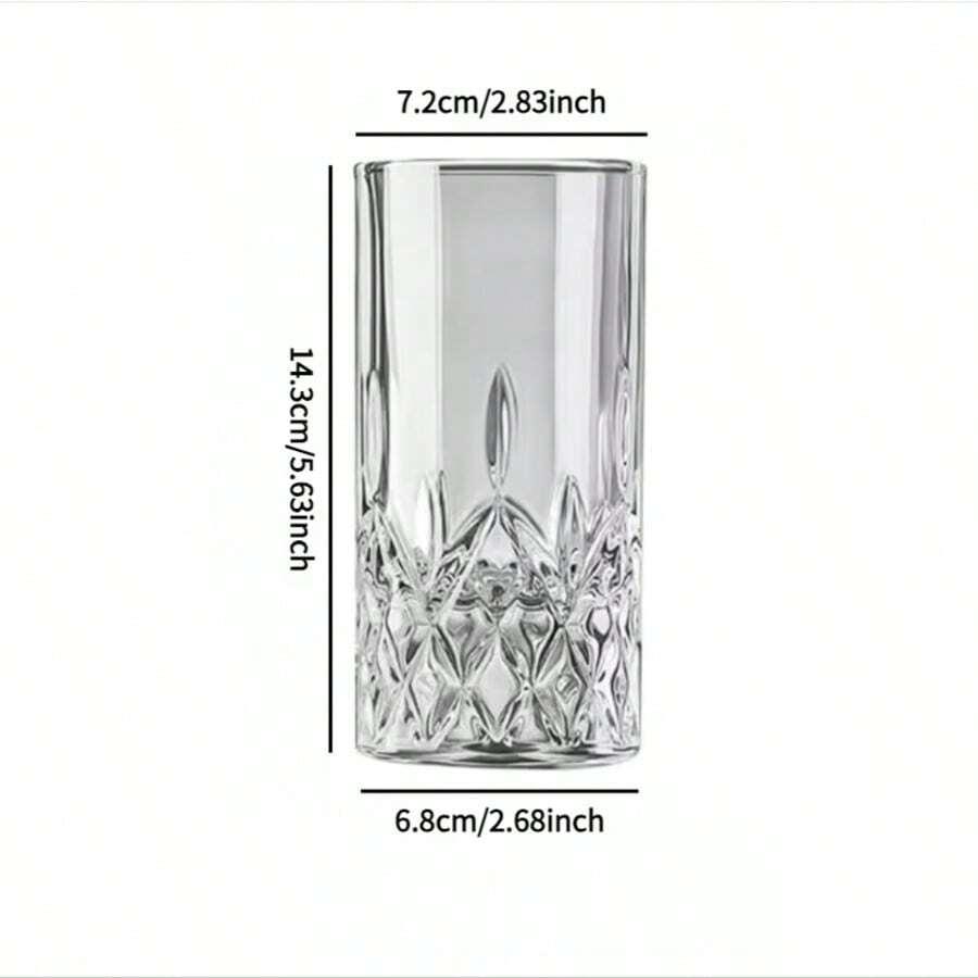 SHEIN SZKLANKA DIAMENTOWE DNO 2 SZTUKI S07