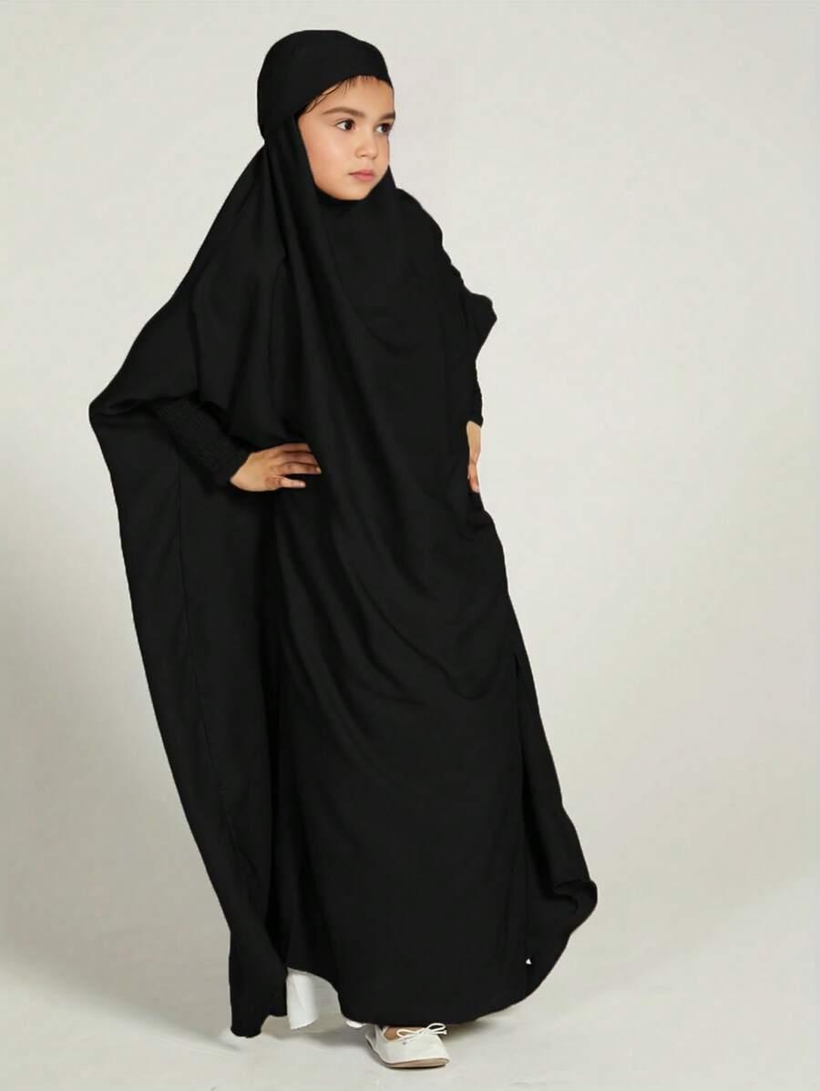 SHEIN CZARNA SUKIENKA DŁUGI RĘKAW S06__122/128