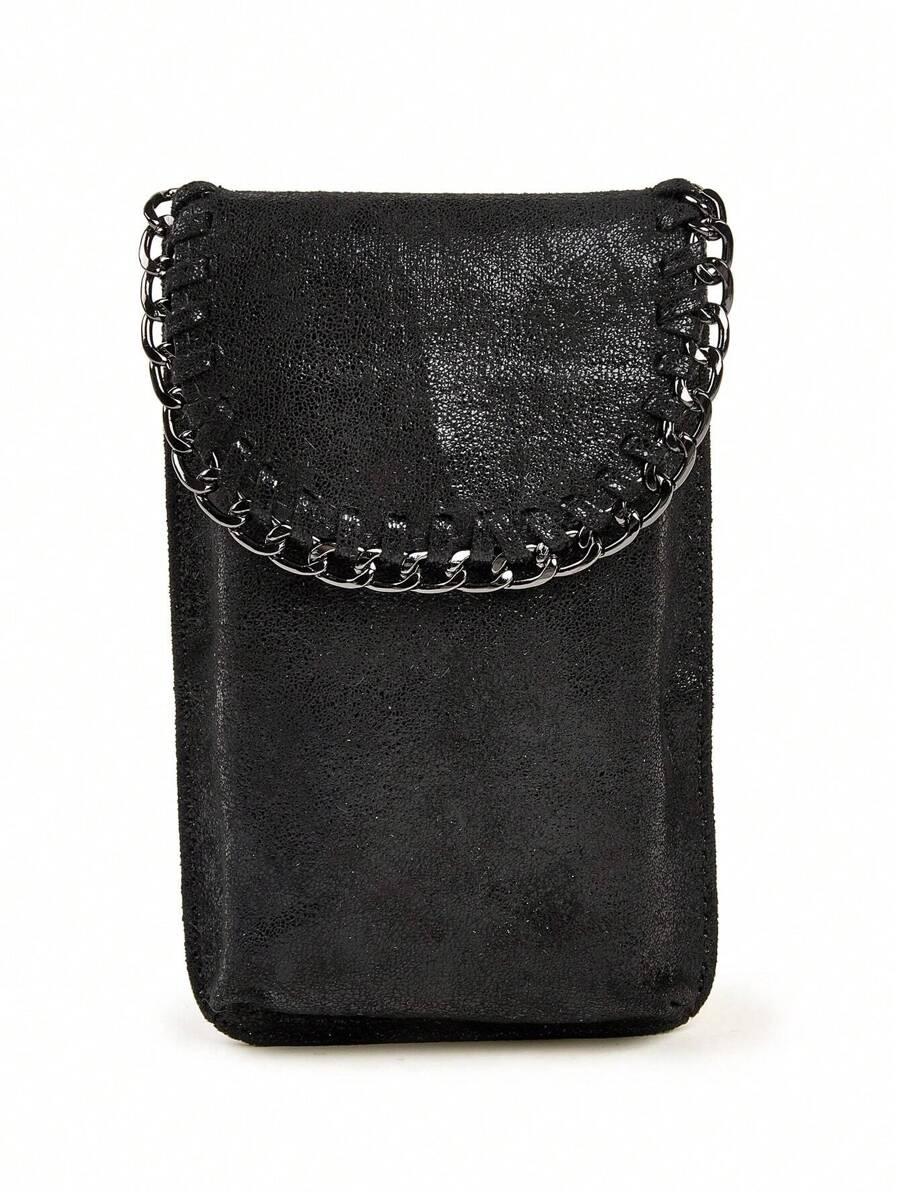 SHEIN CZARNA TOREBKA ŁAŃCUSZEK S07__11X18