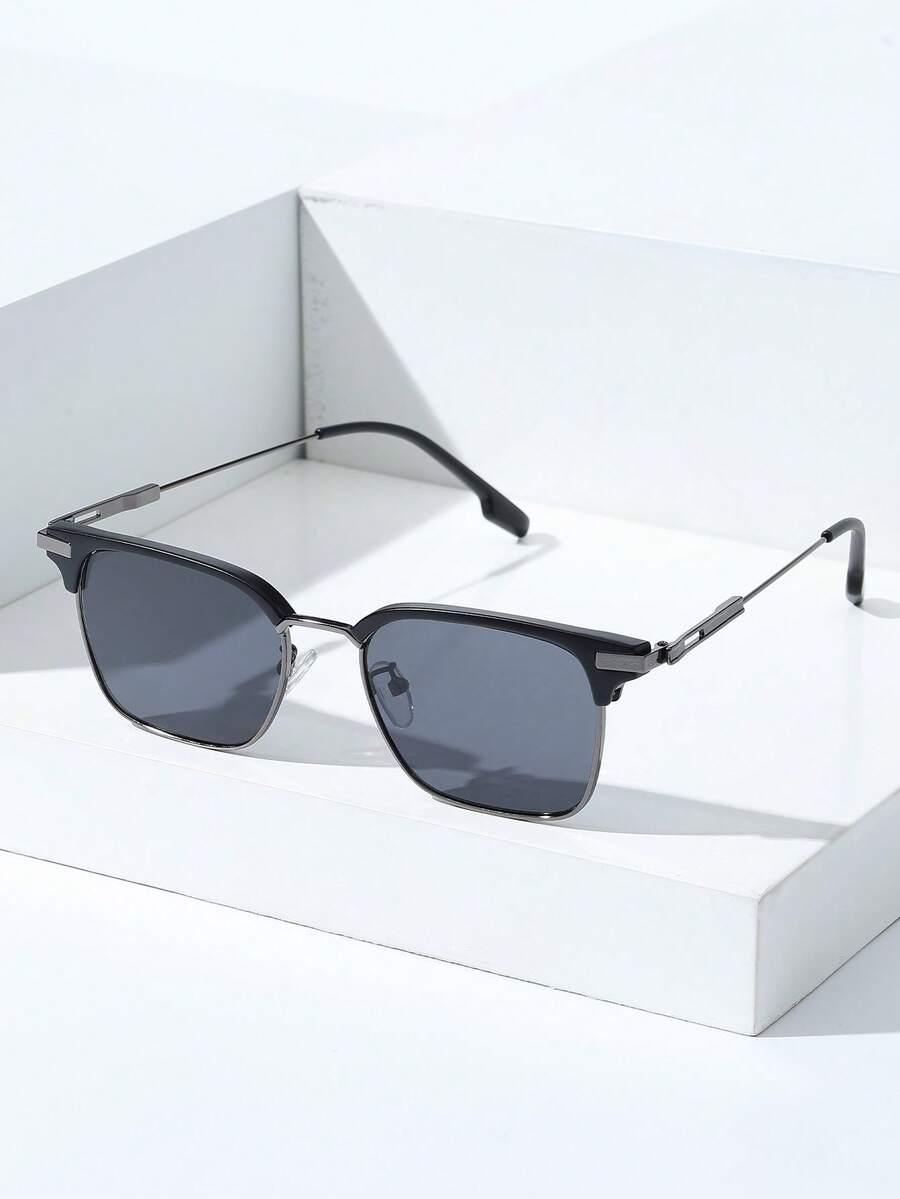 SHEIN CZARNE OKULARY PRZECIWSŁONECZNE S07