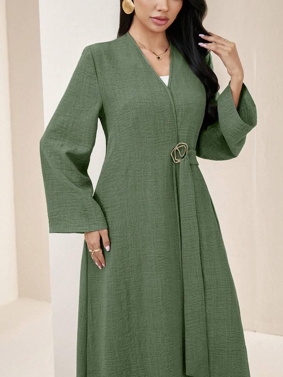 VEILORIE ZIELONA MAXI SUKIENKA S06__M