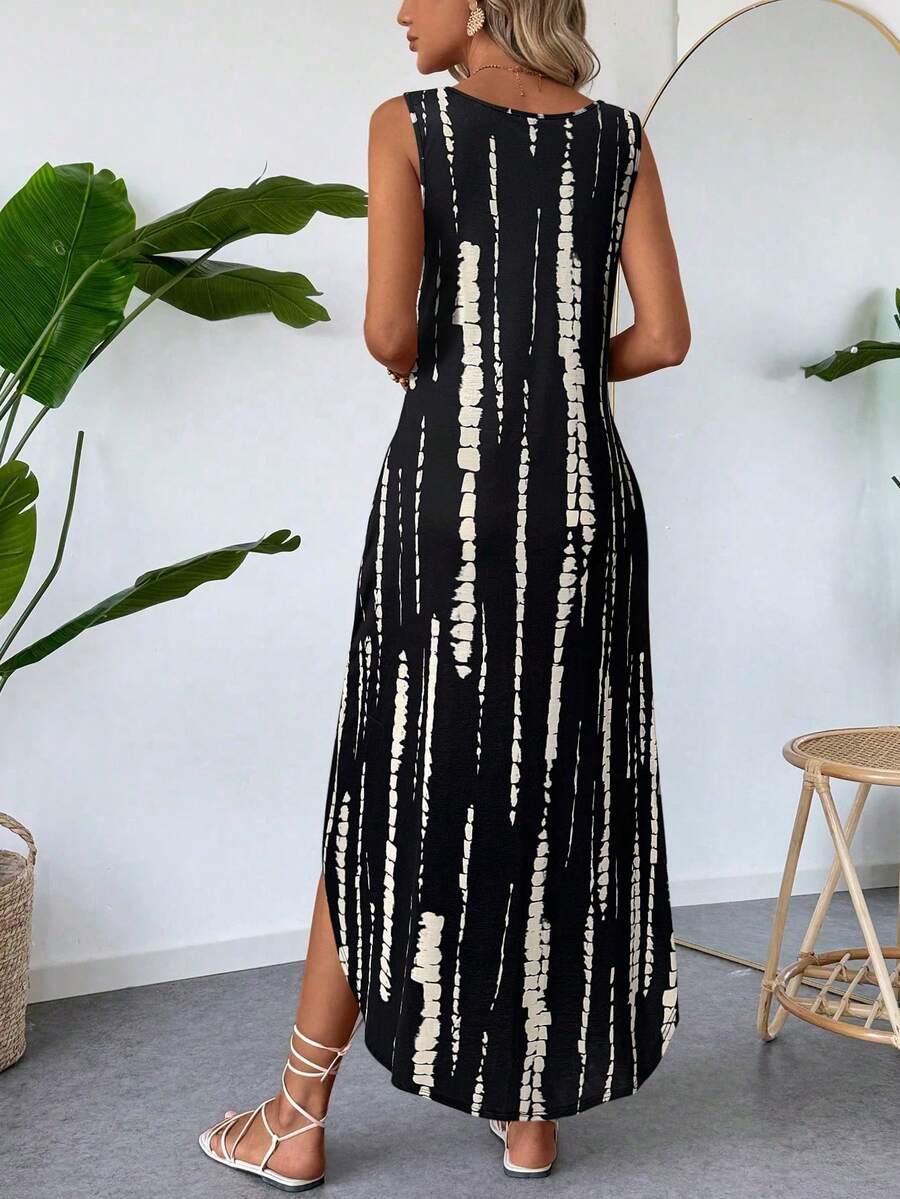 SHEIN SUKIENKA MAXI WZÓR S06__XXL