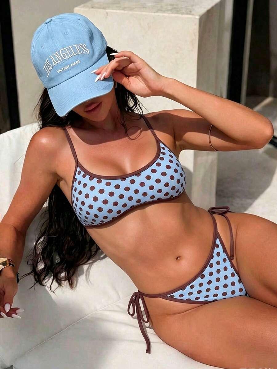 SHEIN DWUCZĘŚCIOWY STRÓJ KĄPIELOWY S09__M