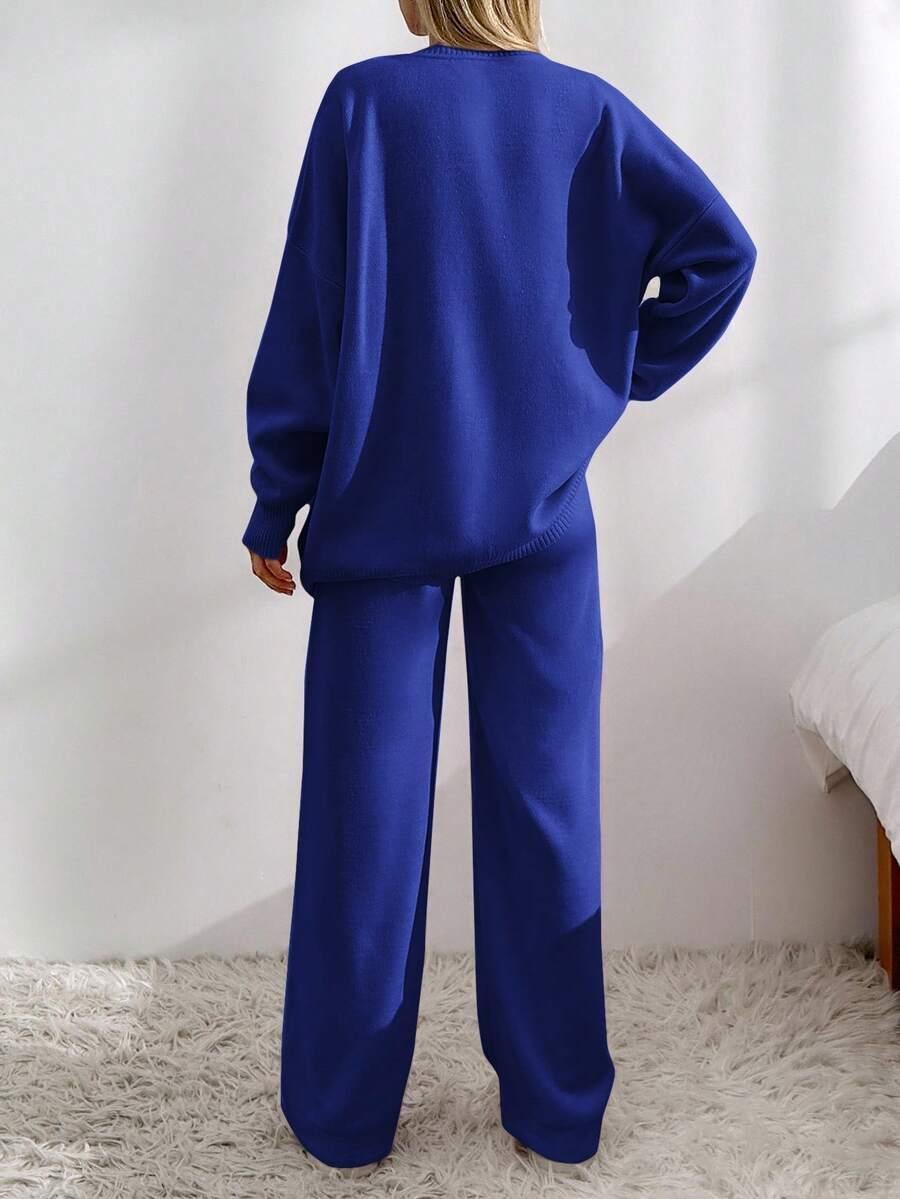 EURMUSE NIEBIESKIE SPODNIE CASUAL S06__XL