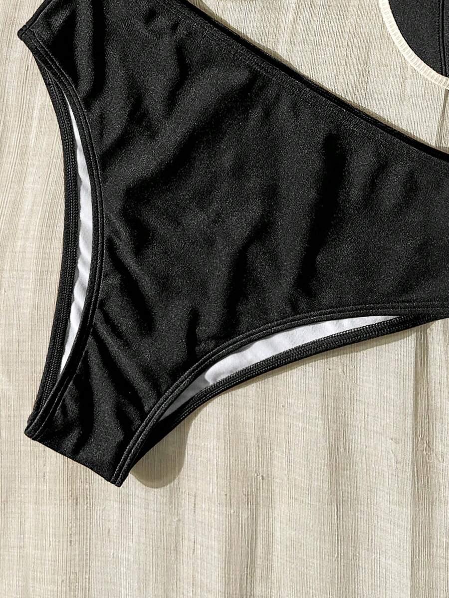 SHEIN DWUCZĘŚCIOWY STRÓJ KĄPIELOWY S09__M