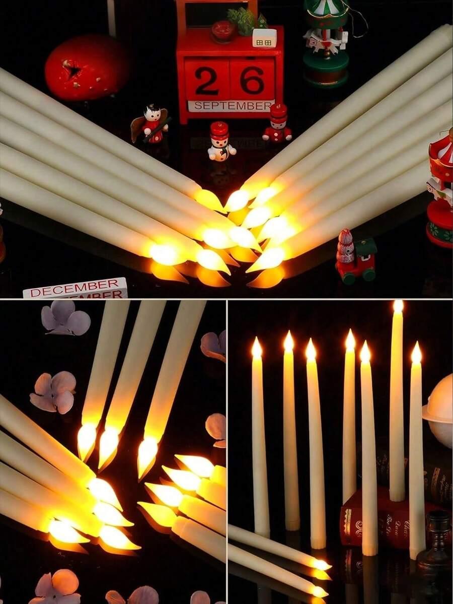 SHEIN BIAŁE ŚWIECE LEC 12-PACK S07__28
