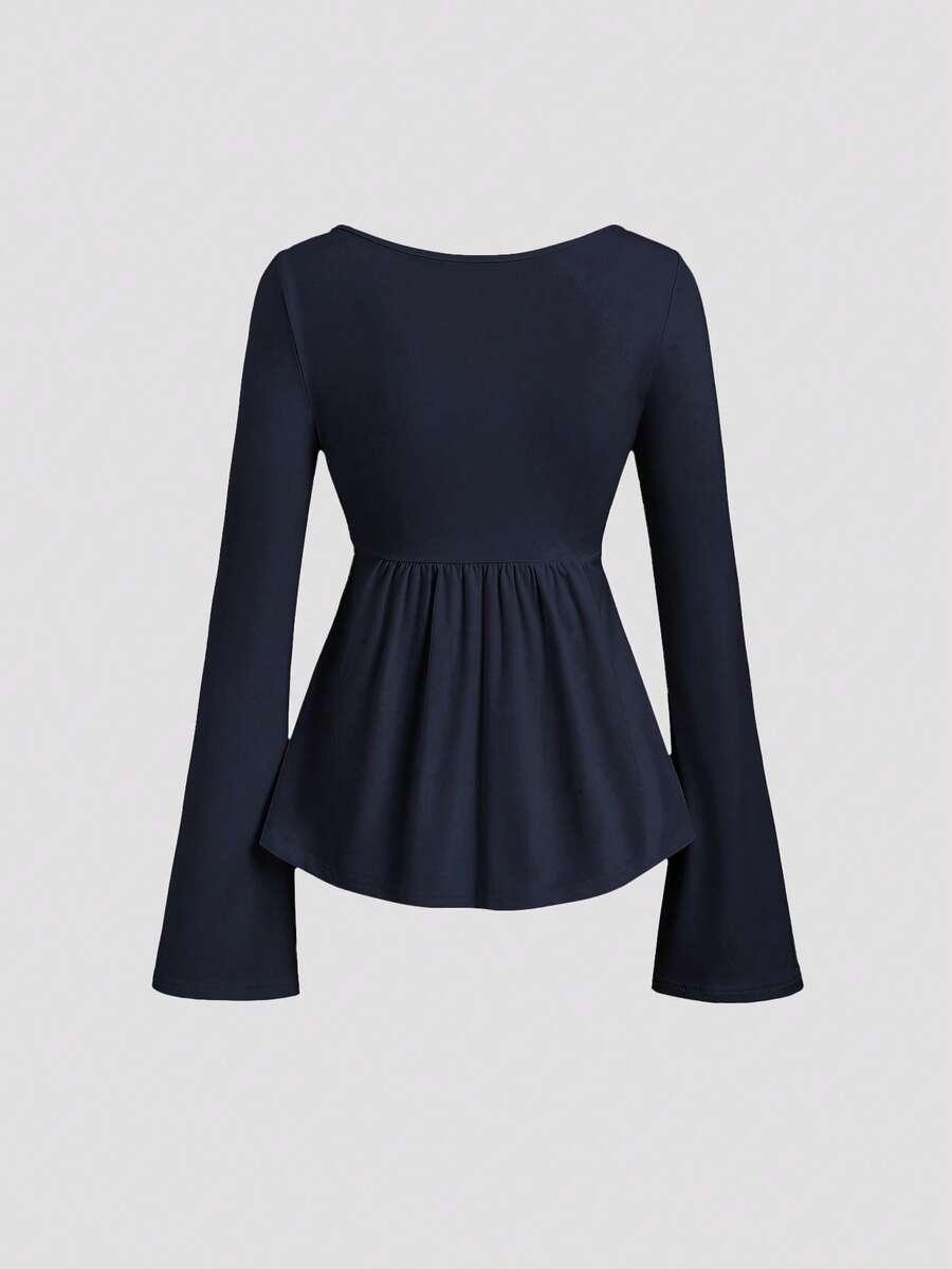 SHEIN BLUZKA Z DŁUGIM RĘKAWEM 2-PACK S06__XL