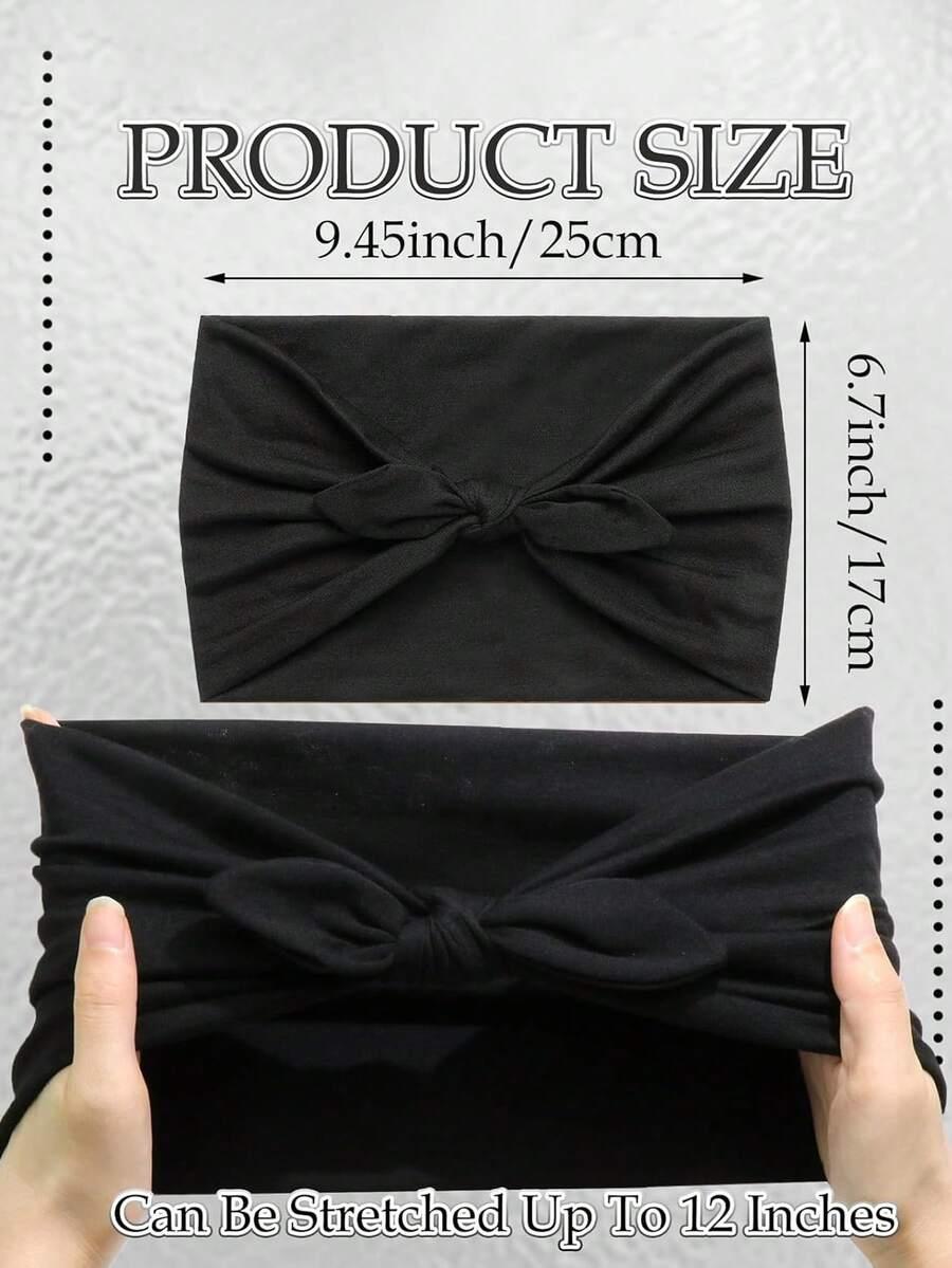 SHEIN CZARNA OPASKA NA GŁOWĘ S07