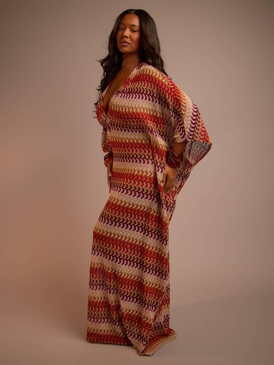 FASHION SZN MAXI SUKIENKA GŁĘBOKI DEKOLT S06__48