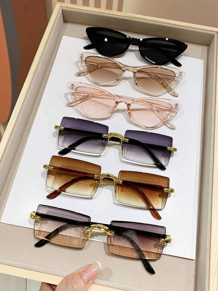 SHEIN OKULARY PRZECIWSŁONECZNE 5-PACK S07