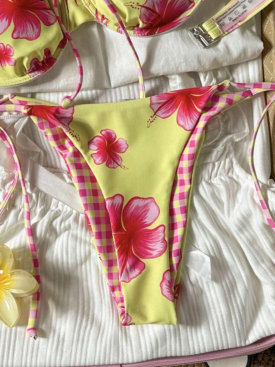 SWIM MOD DWUCZĘŚCIOWY STRÓJ KĄPIELOWY PRINT S09__XL