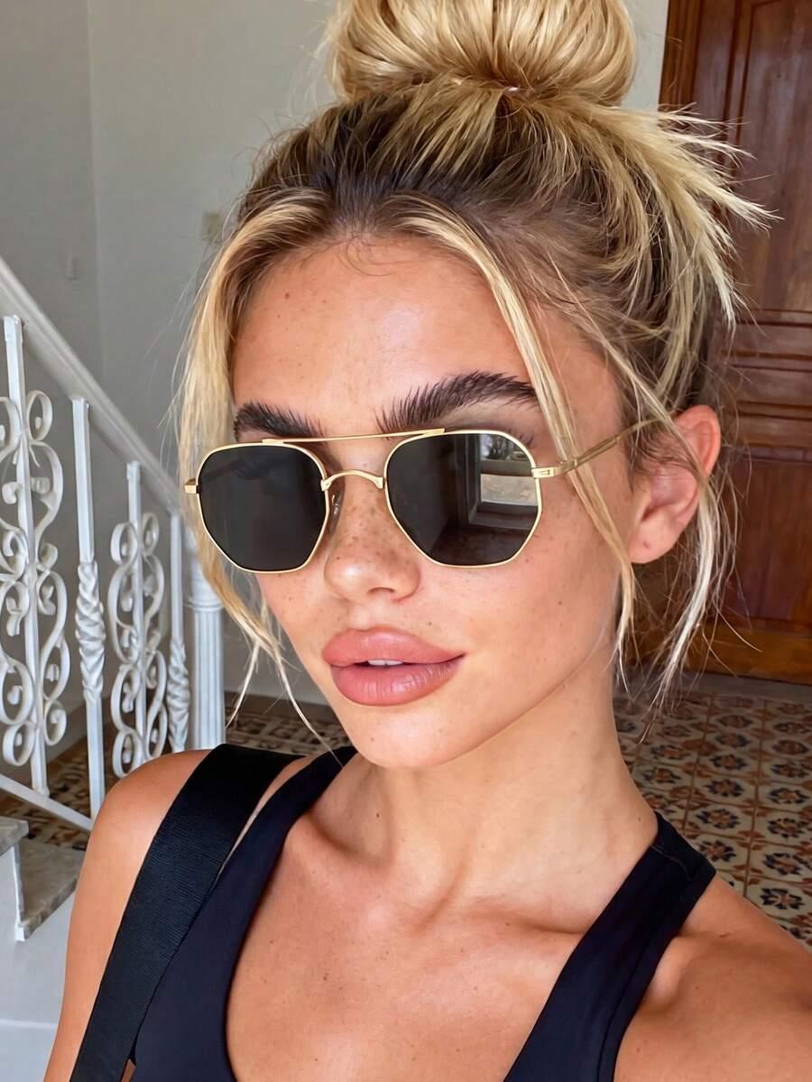 SHEIN OKULARY PRZECIWSŁONECZNE CASUAL S07
