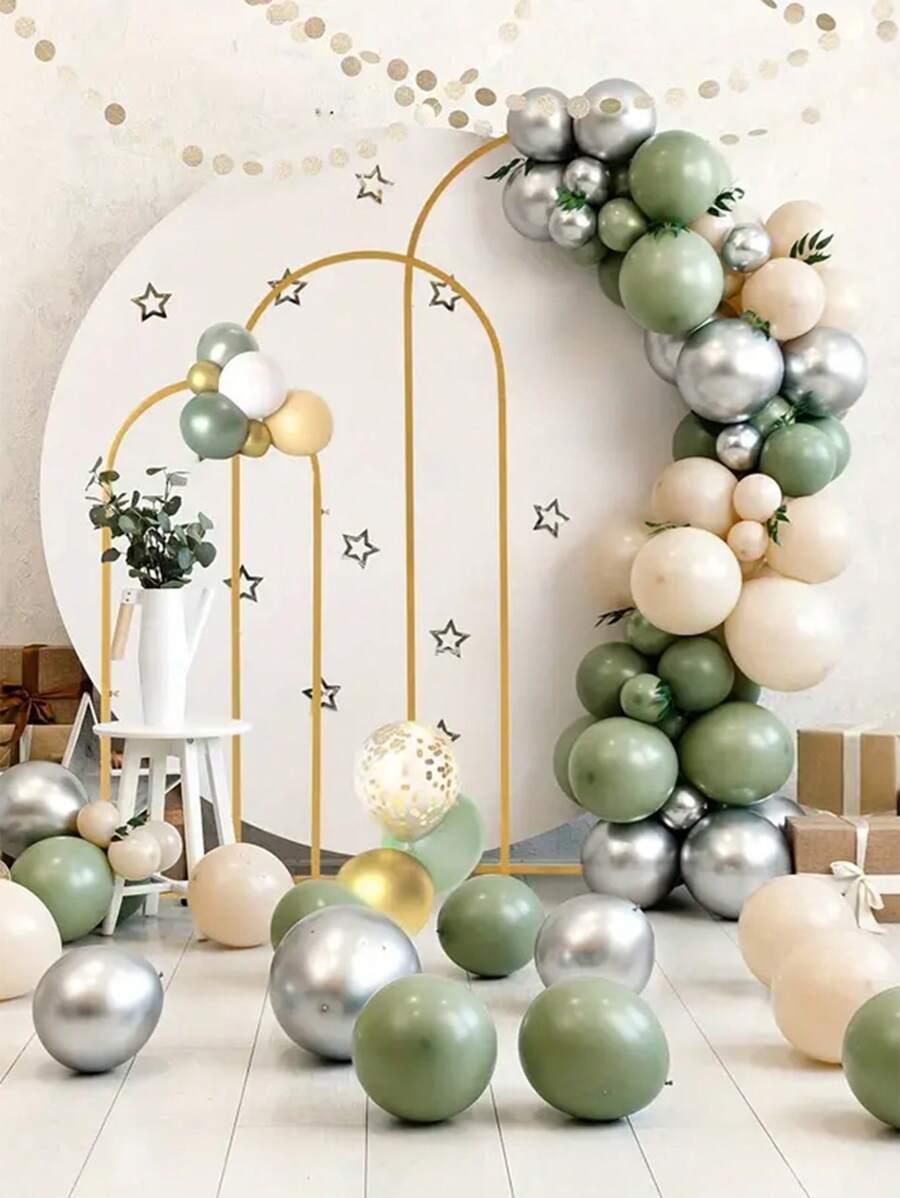 SHEIN ŻÓŁTY METALOWY STOJAK DO TŁA S07__1X2M