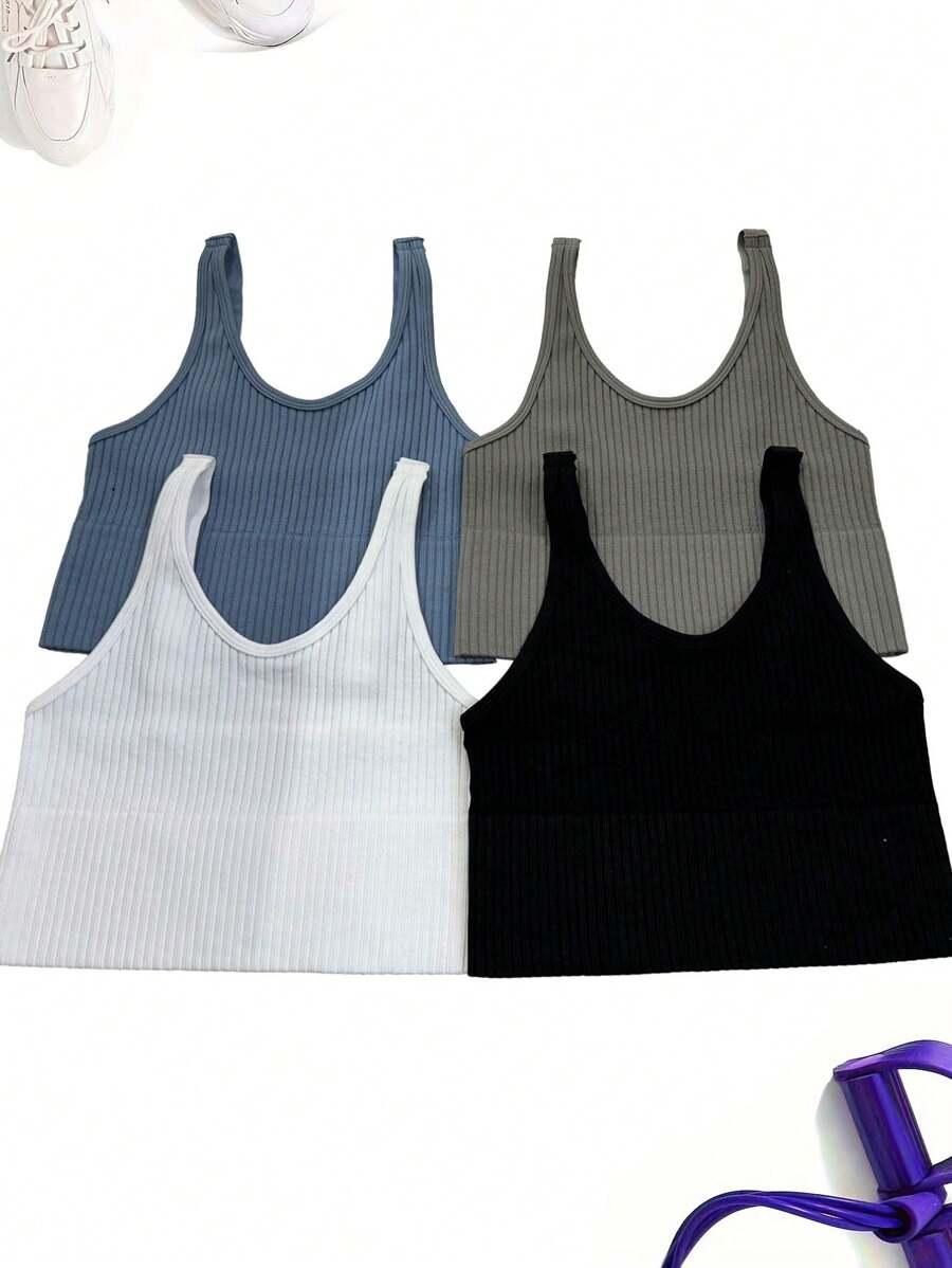 SHEIN TOP SPORTOWY 2-PACK S06__M