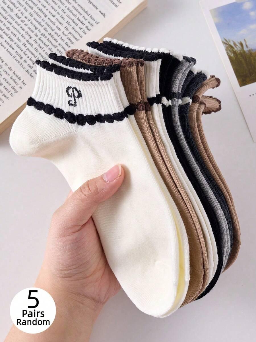 SHEIN SKARPETKI WZÓR 5-PACK S06__36-39