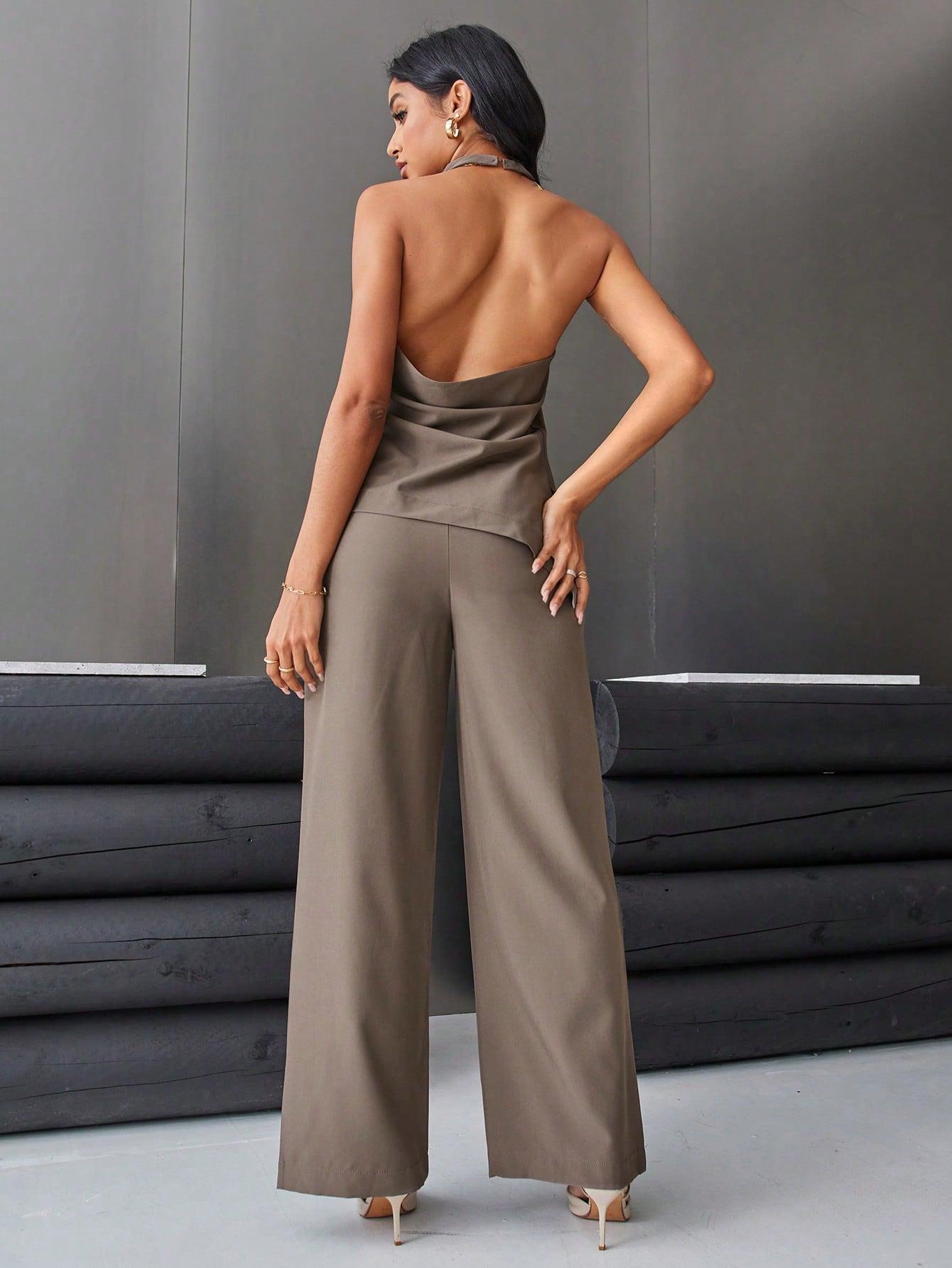 SHEIN TOP SPODNIE KOMPLET S06__S