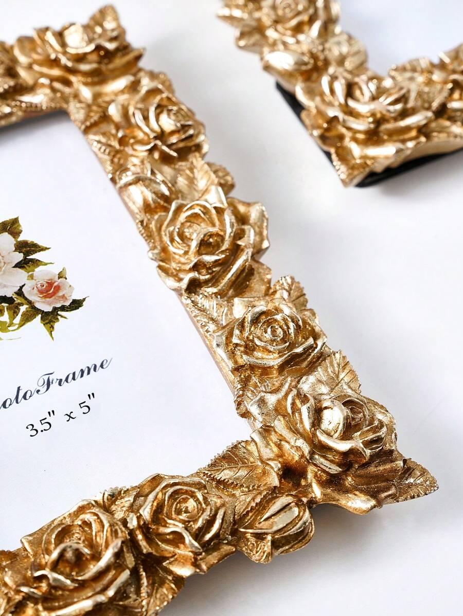 SHEIN ZŁOTA RAMKA NA ZDJĘCIA S07__13X18CM