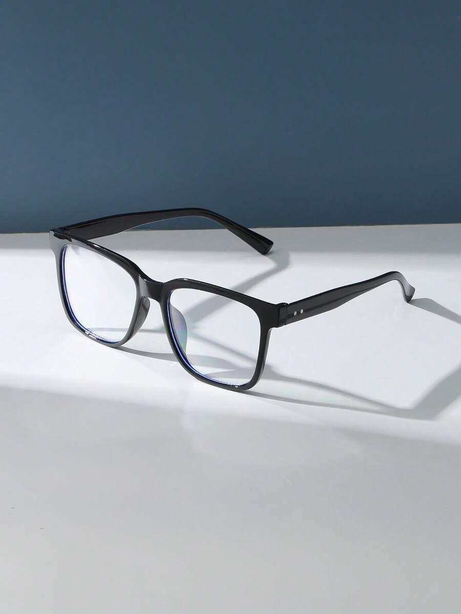 SHEIN CZARNE OKULARY ZERÓWKI S07