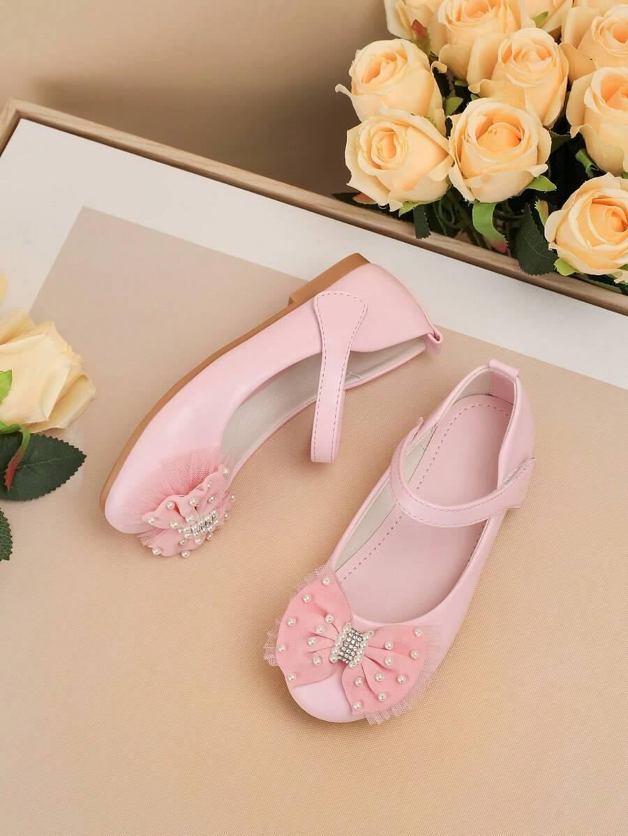 SHEIN RÓŻOWE BALERINY KOKARDY S06__26