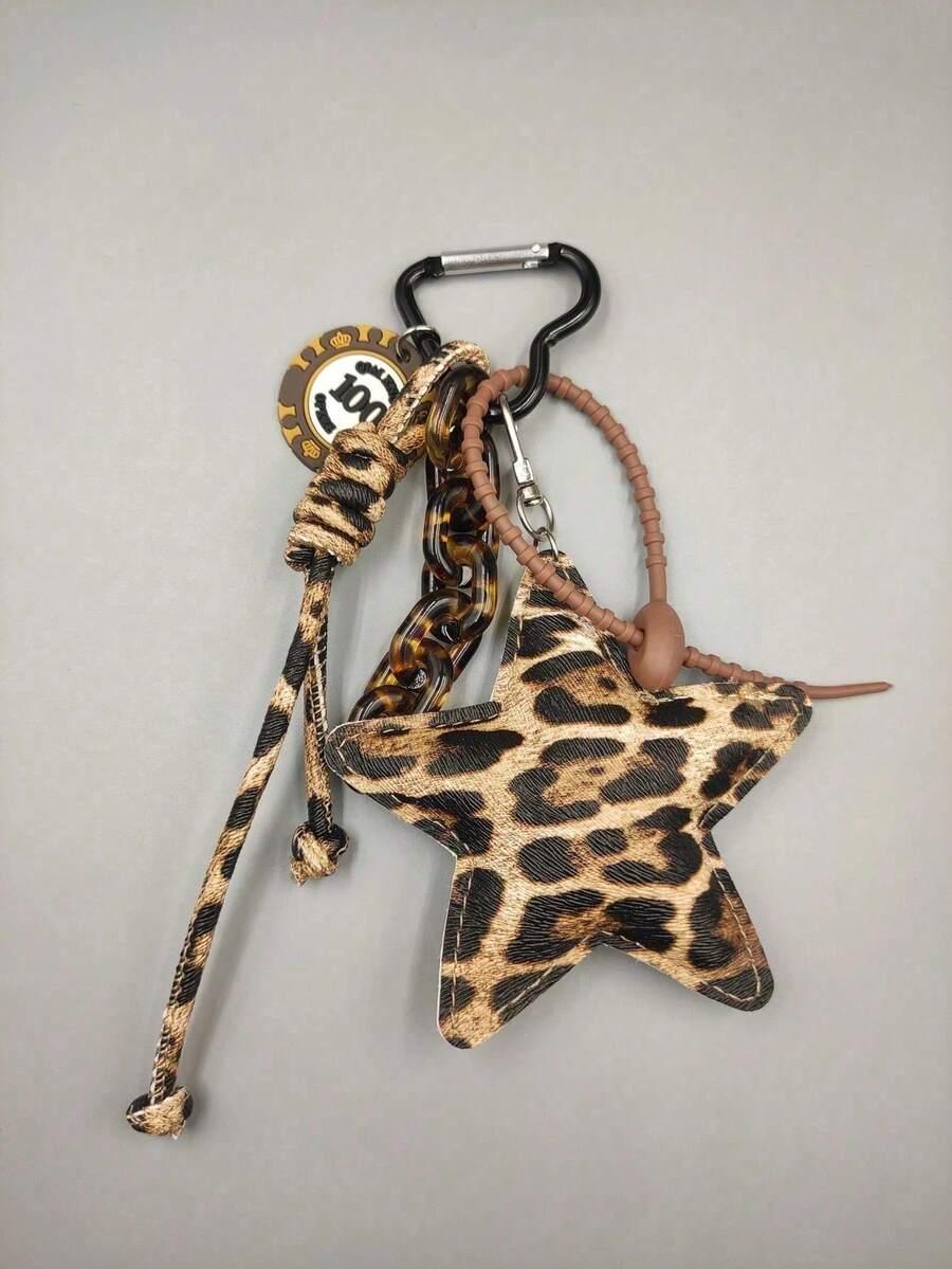 SHEIN BRELOK GWIAZDA ANIMAL PRINT