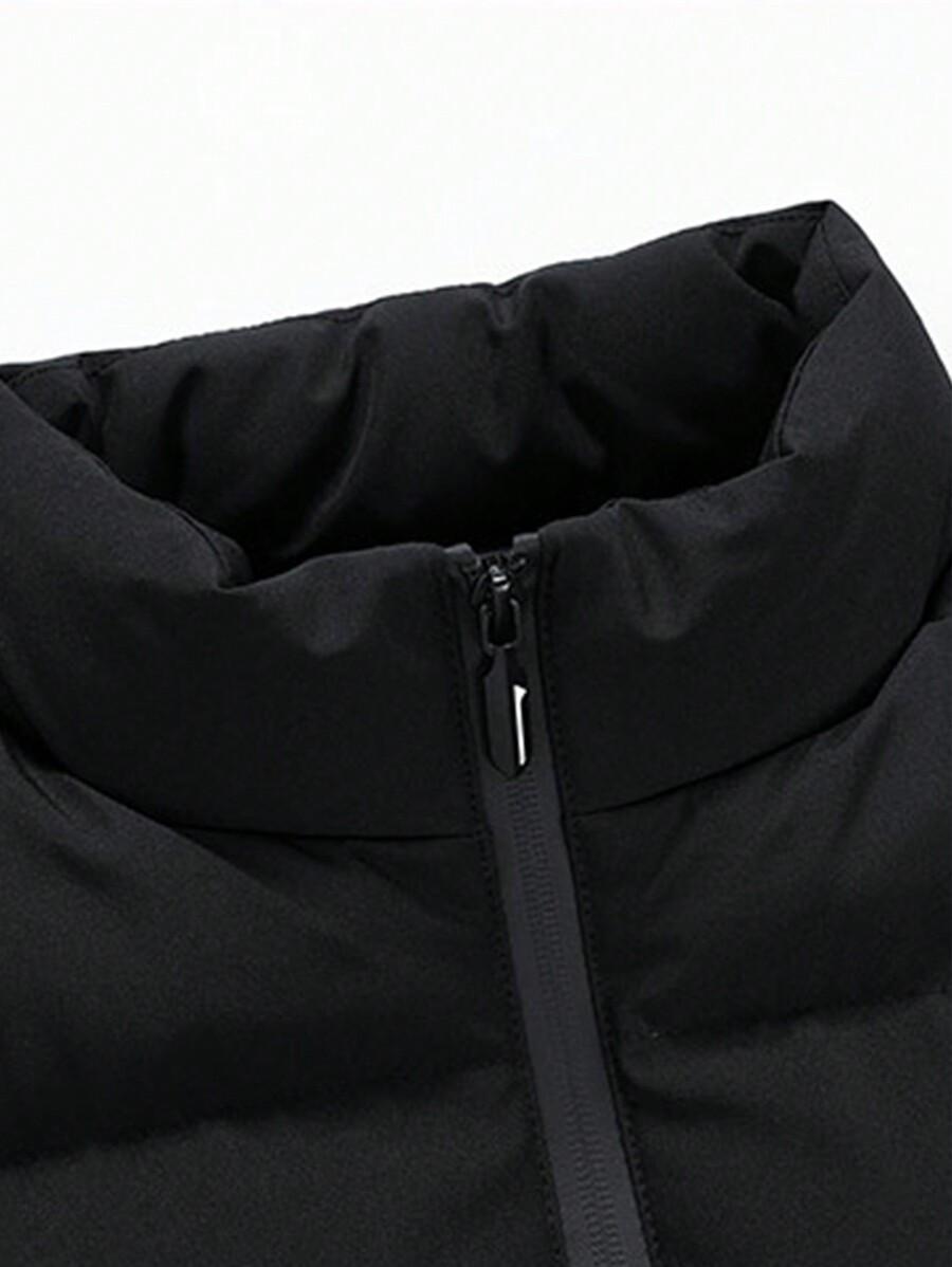 SHEIN CZARNA PIKOWANA KAMIZELKA ZAMEK W01__XXL