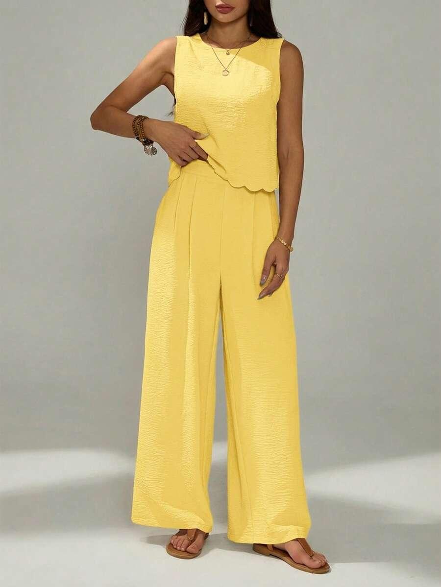 SHEIN TOP SPODNIE KOMPLET S06__XS