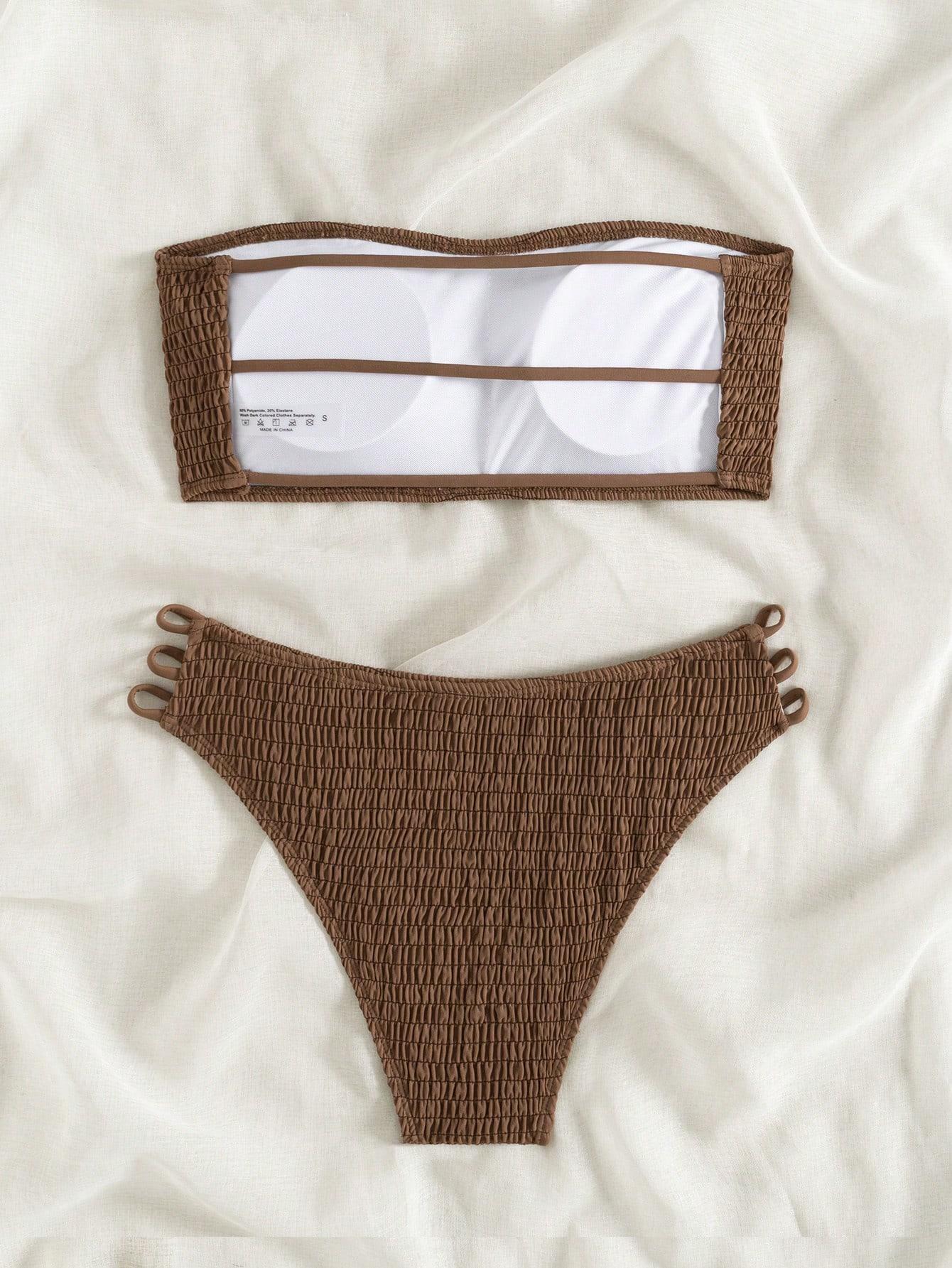 SHEIN DWUCZĘŚCIOWY STRÓJ KĄPIELOWY S09__XS
