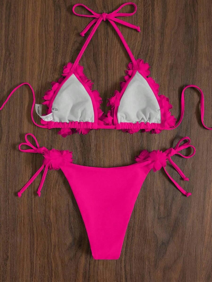 SHEIN DWUCZĘŚCIOWY STRÓJ KĄPIELOWY S09__M