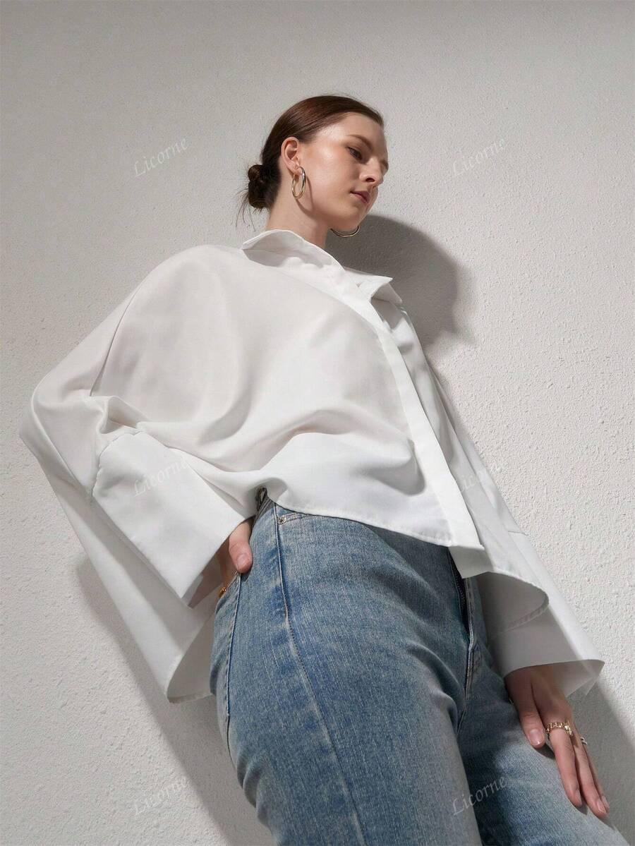 SHEIN BIAŁA KOSZULA GUZIKI S06__XS