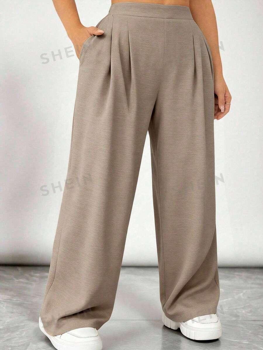 SHEIN NIEBIESKIE SPODNIE CASUAL PK01__48