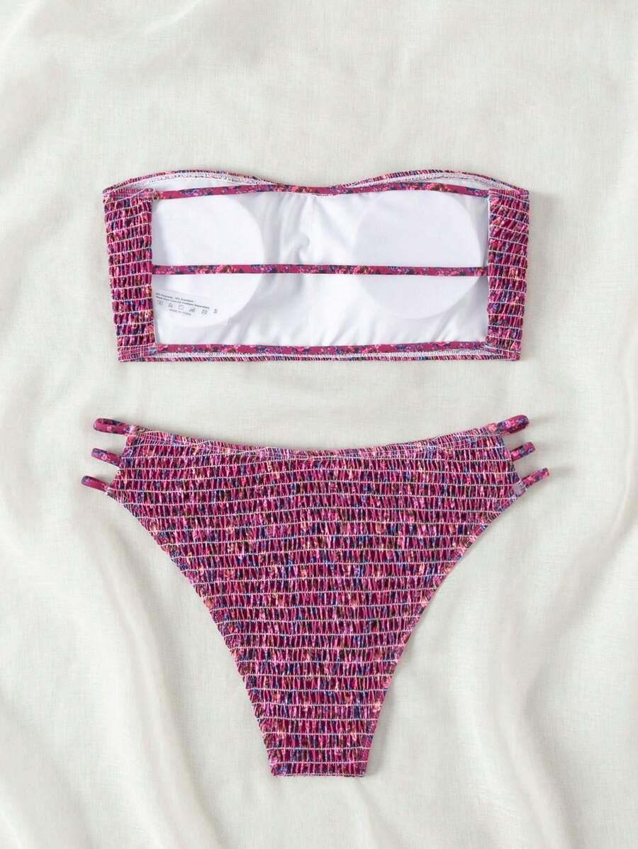 SWIM MOD DWUCZĘŚCIOWY STRÓJ KĄPIELOWY MARSZCZENIA S09__S