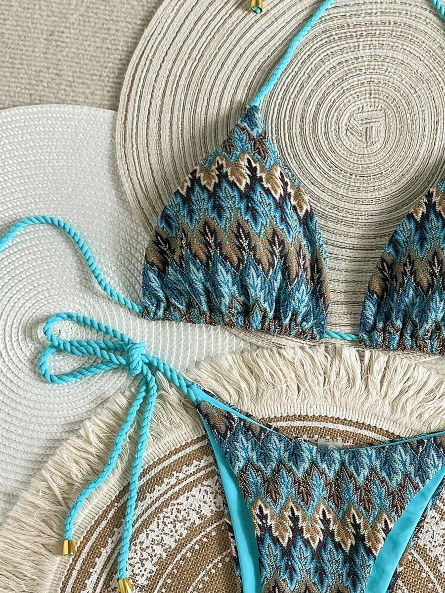 SWIM VCAY DWUCZĘŚCIOWY STRÓJ KĄPIELOWY WIĄZANIE S09__L