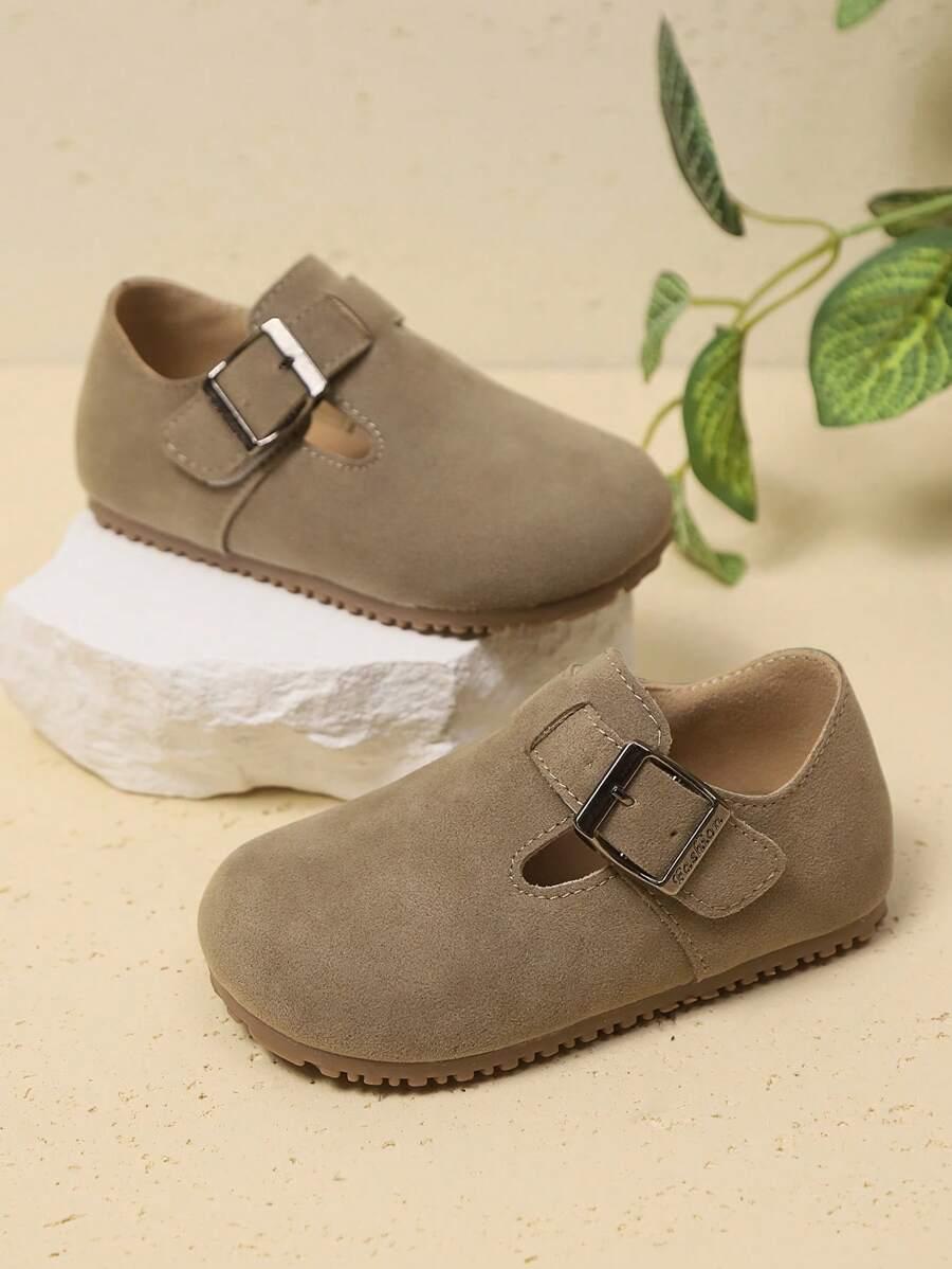 SHEIN BRĄZOWE BUTY SPRZĄCZKA S06__22