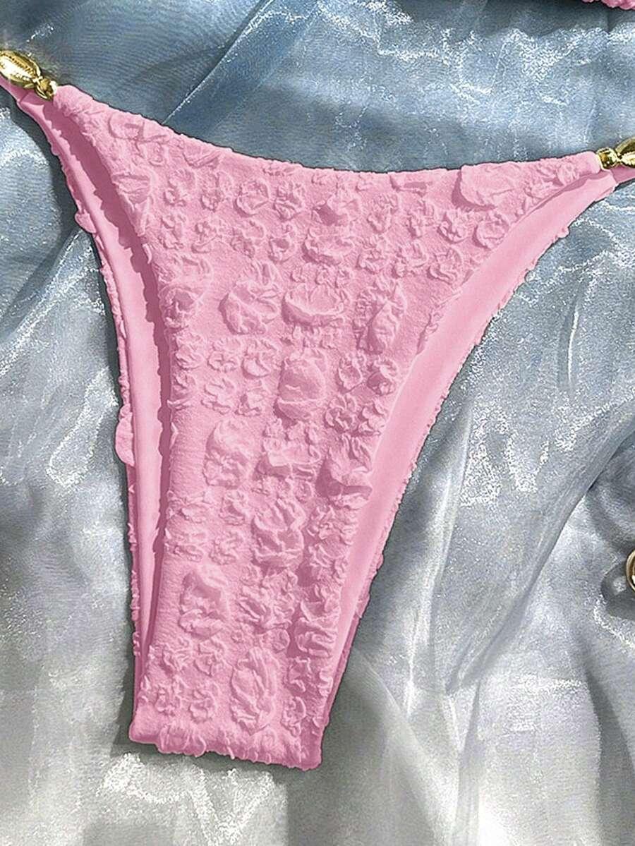 SHEIN DWUCZĘŚCIOWY STRÓJ KĄPIELOWY S09__XS
