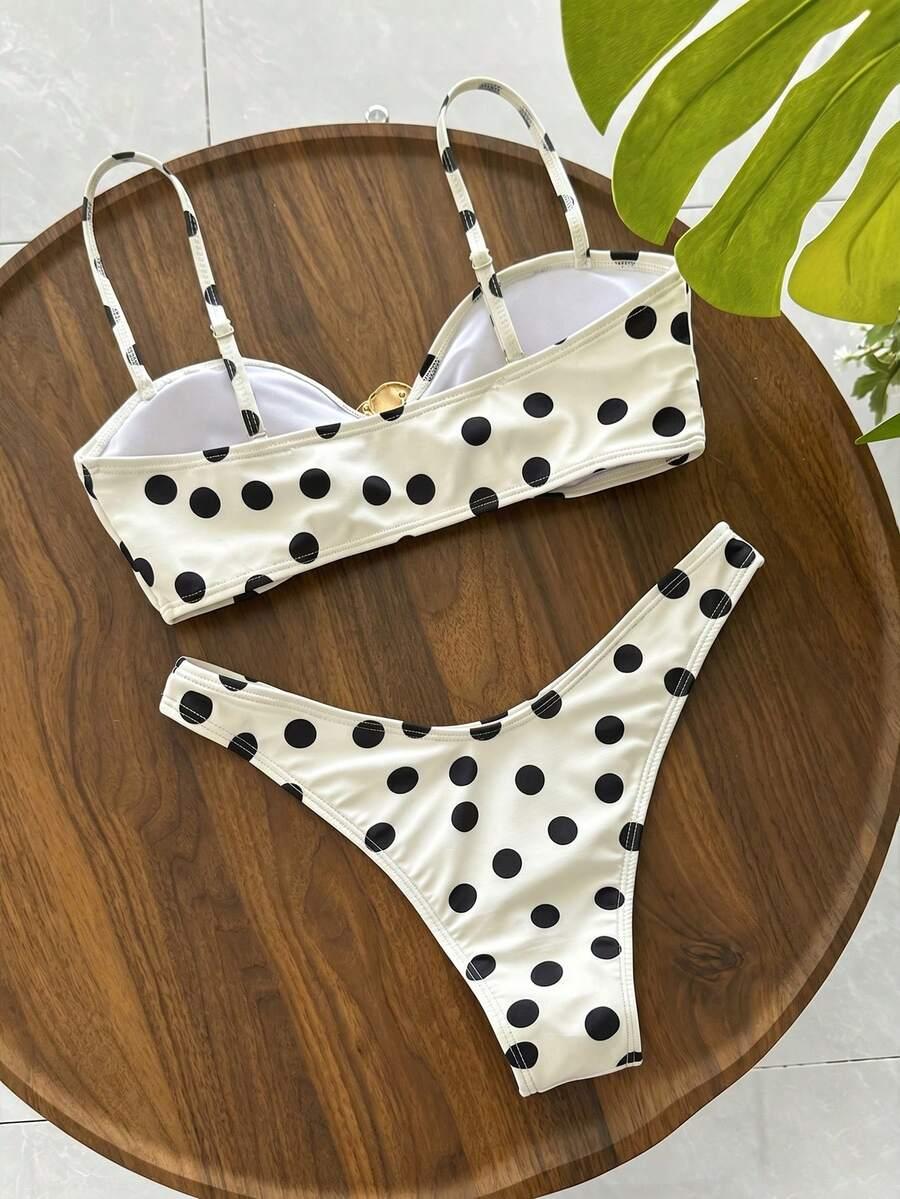 SHEIN DWUCZĘŚCIOWY STRÓJ KĄPIELOWY S09__M