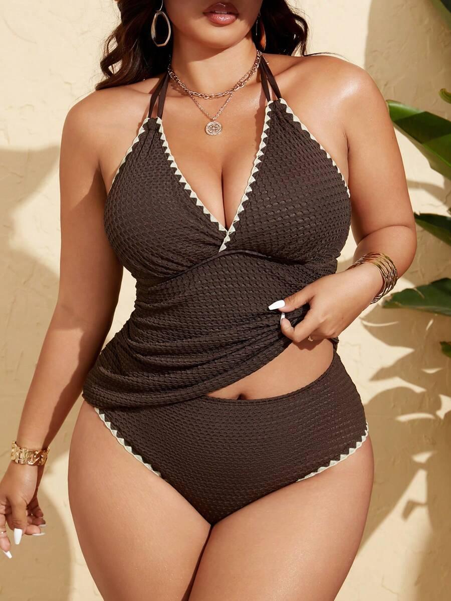 SHEIN DWUCZĘŚCIOWY STRÓJ KĄPIELOWY S09__48