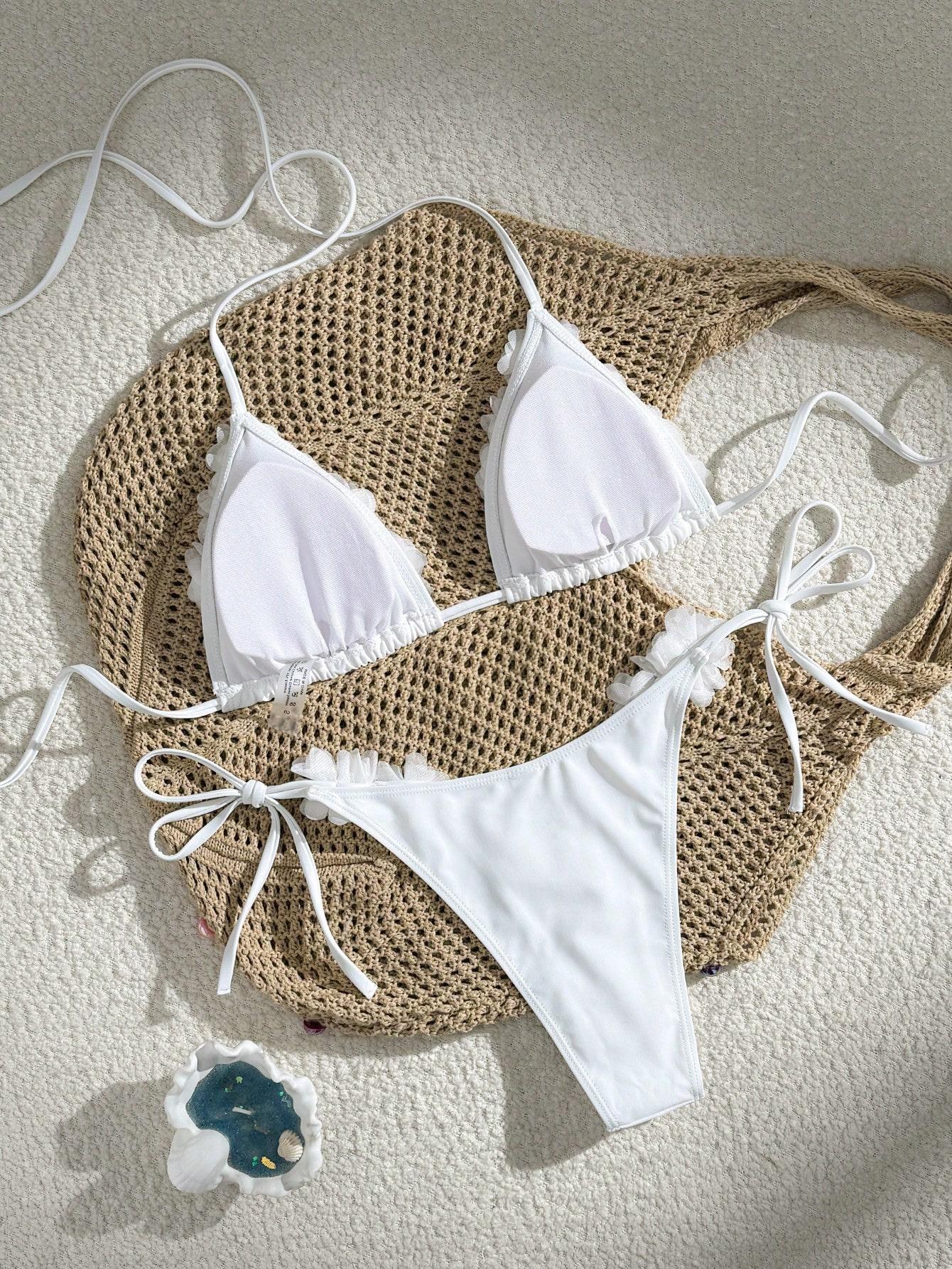 SHEIN DWUCZĘŚCIOWY STRÓJ KĄPIELOWY S09__XL