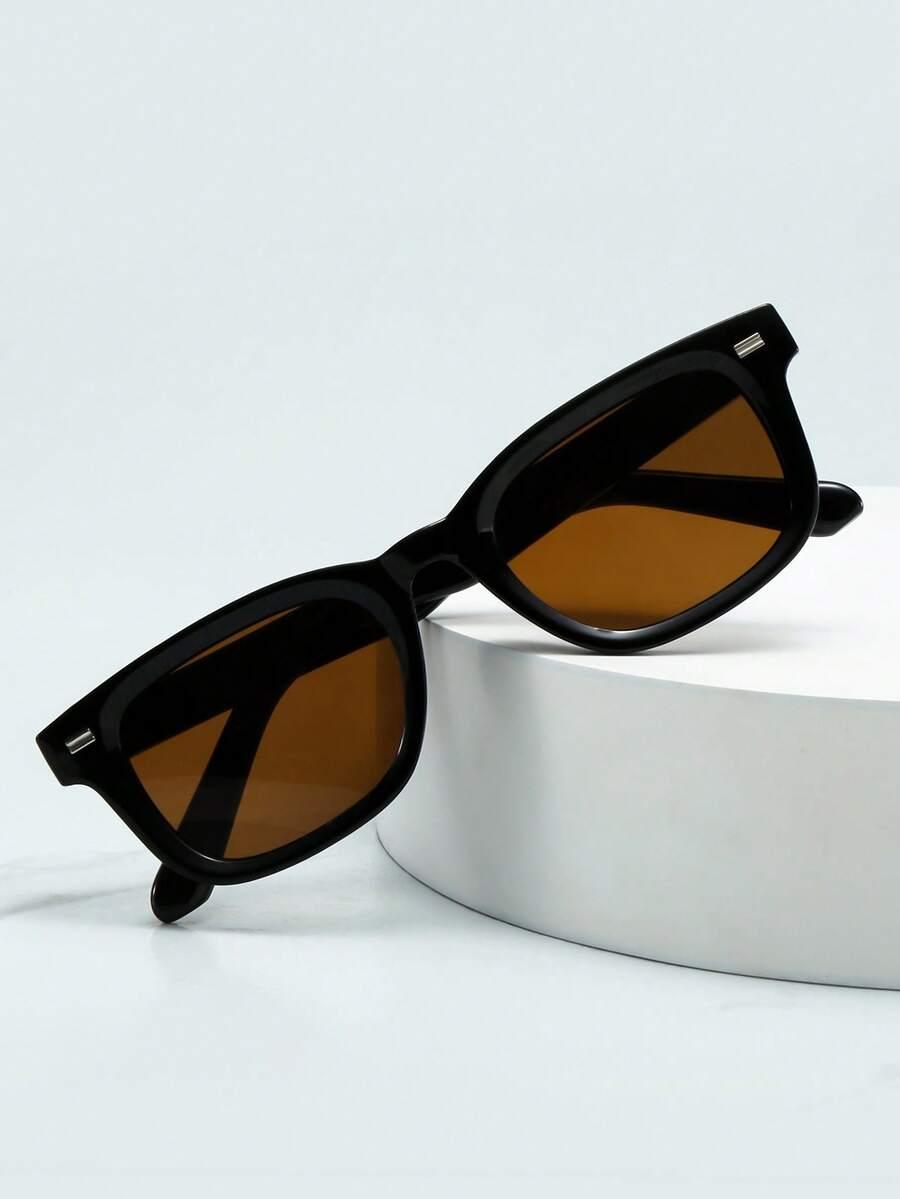 SHEIN CZARNE OKULARY PRZECIWSŁONECZNE S07