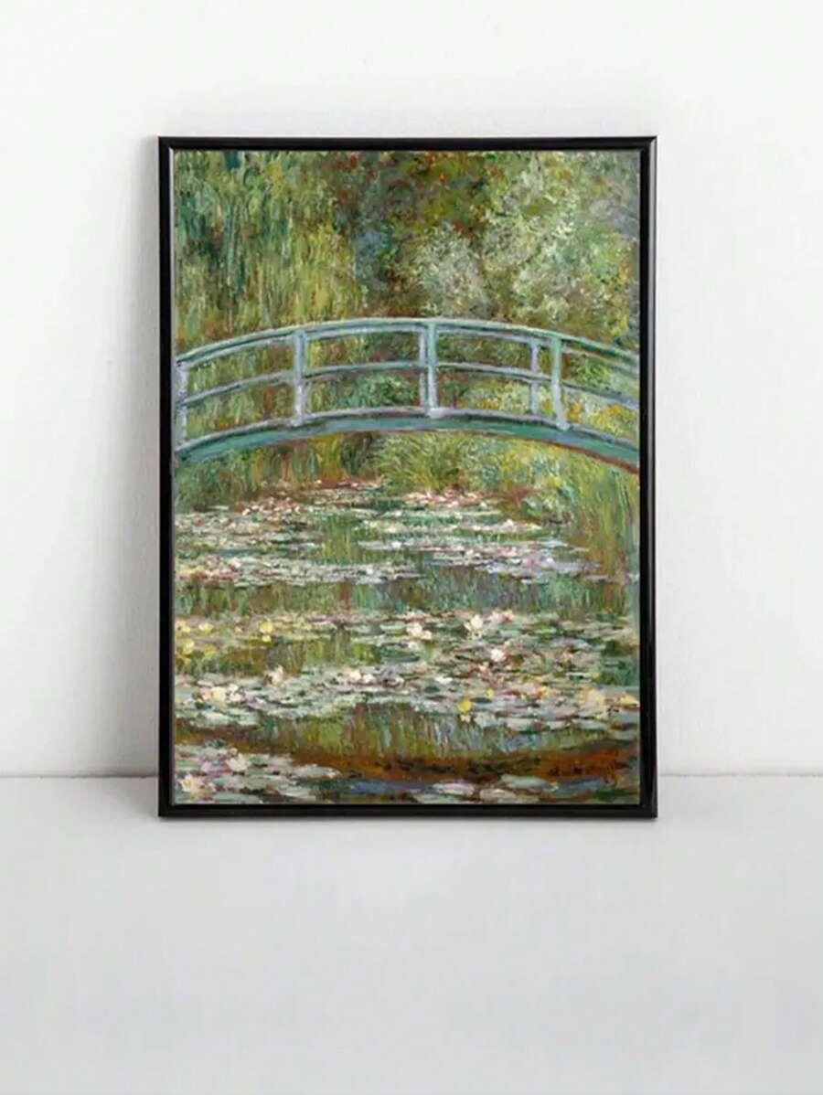 SHEIN PLAKAT NA PŁÓTNIE WZÓR S07__20X30CM