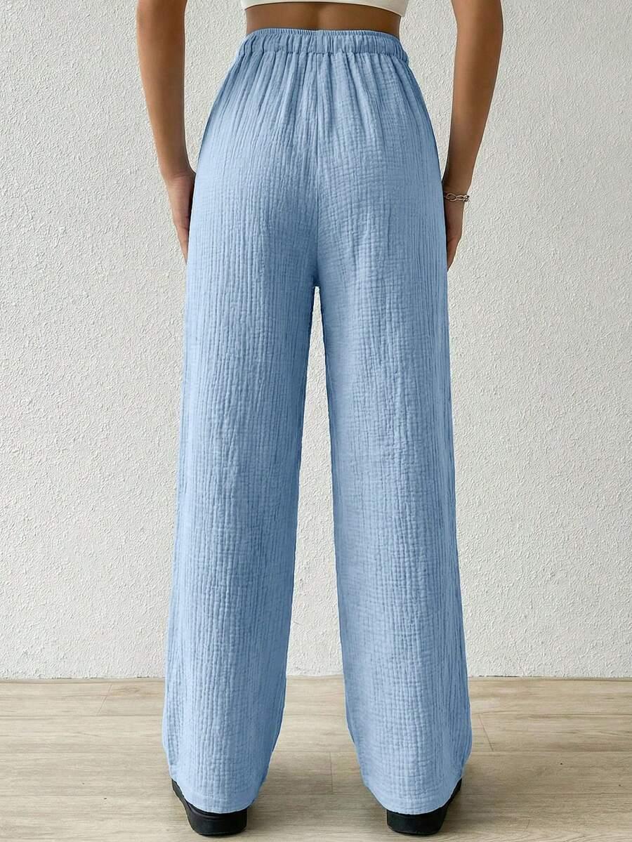 SHEIN NIEBIESKIE SPODNIE CASUAL S09__XL