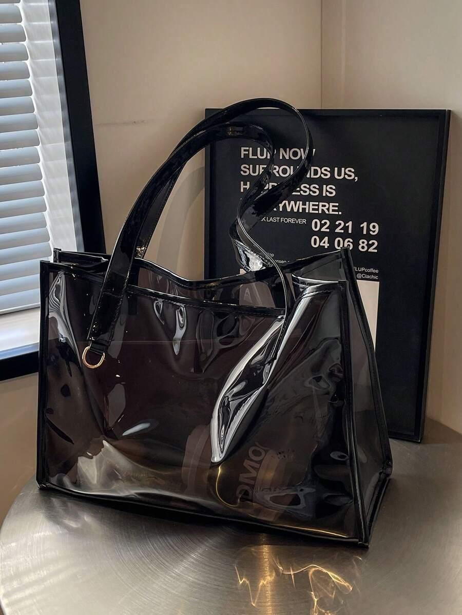 SHEIN DUŻA CZARNA TOREBKA S07__40X27