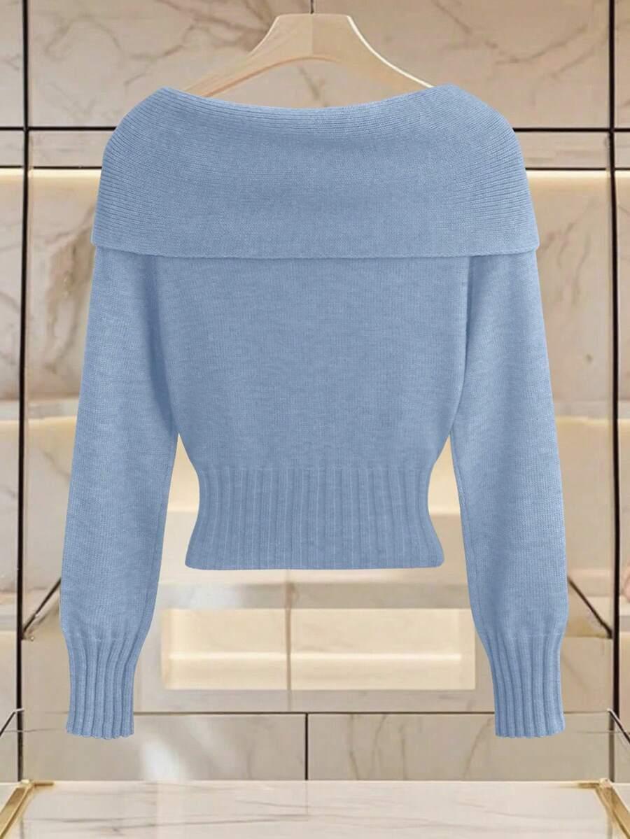 FRANCLIA NIEBIESKI SWETER KOKARDA S06__M